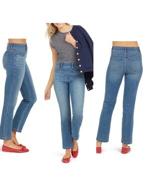 Spanx Vintage Indigo Straight Leg Jean Leggings